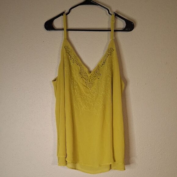 torrid Tops - Torrid Lace Trim Women's Top size 3